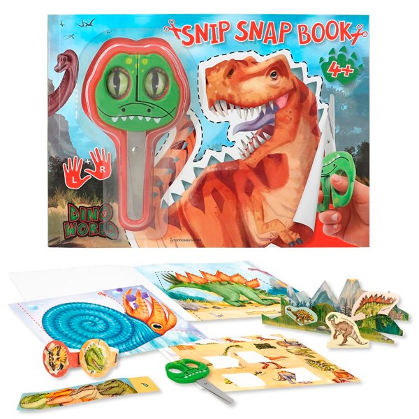 DINO WORLD LIBRO SNIP SNAP