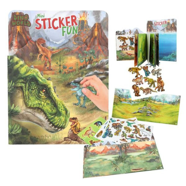 DINO WORLD MINI STICKER FUN