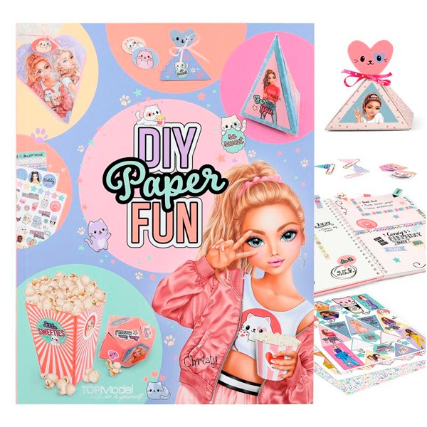 TOPMODEL DIY PAPER FUN BOOK CU