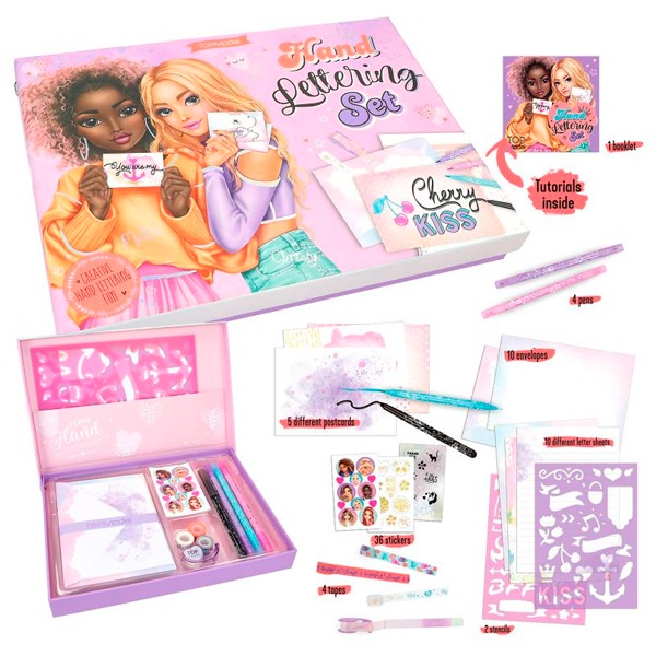 TOPMODEL SET DE CARTAS Y LETTERING