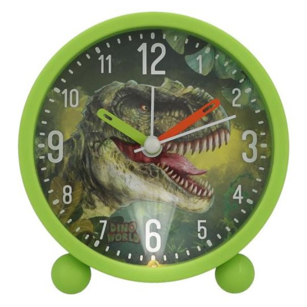 DINO WORLD RELOJ DESPERTADOR