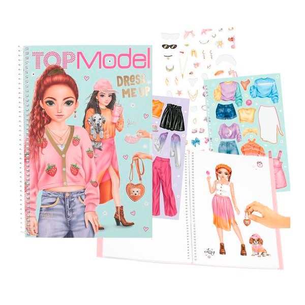 CUADERNO DRESS ME UP TOPMODEL
