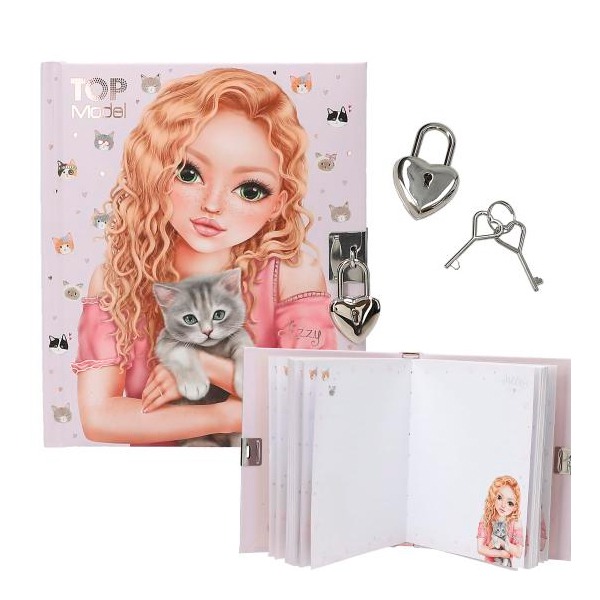 DIARIO GATITO KITTY TOPMODEL