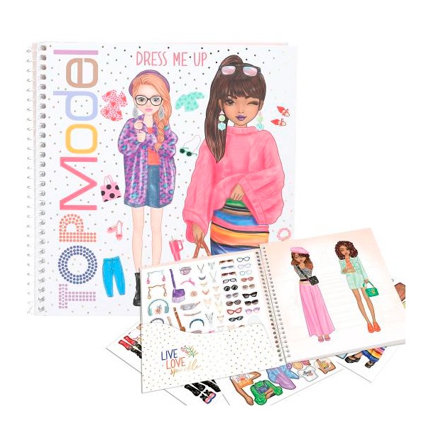 CUADERNO DRESS ME UP TOPMODEL