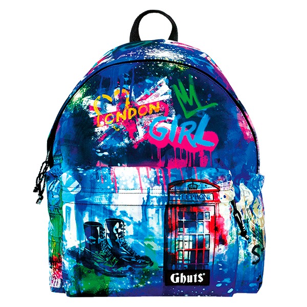 MOCHILA ESCOLAR GH131 UK GIRL P15
