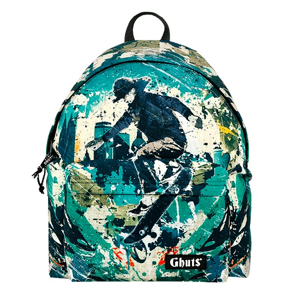 MOCHILA ESCOLAR GH131 SKATE LIFE P23