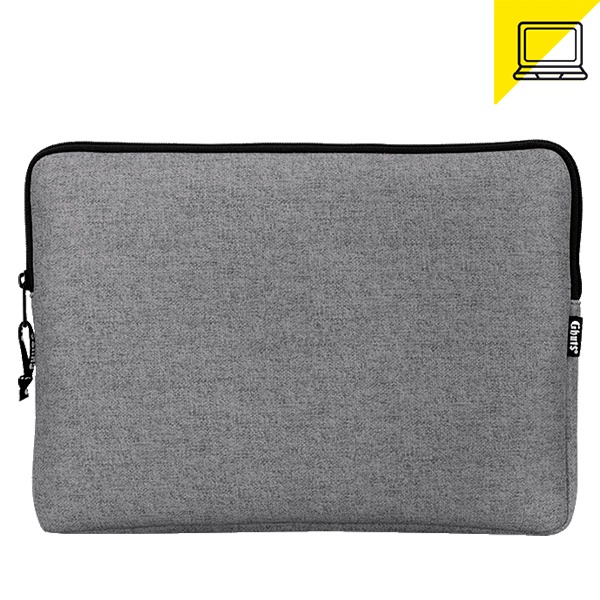 BOLSA LAPTOP GH207 SILVER GREY L46