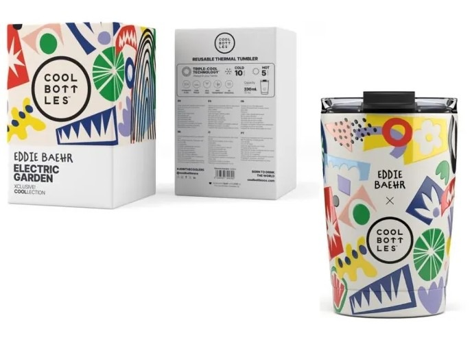 VAS A.INOX TUMBLER 330ML-ELECTRIC GARDEN