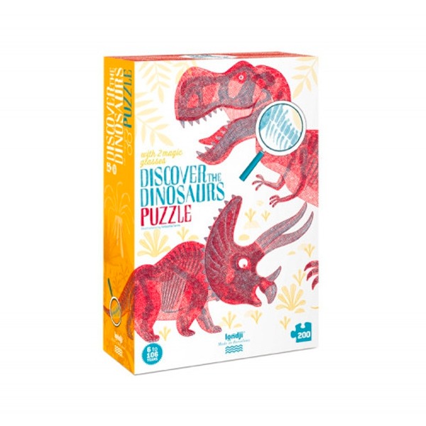 PUZZLE DISCOVER THE DINOSAURS