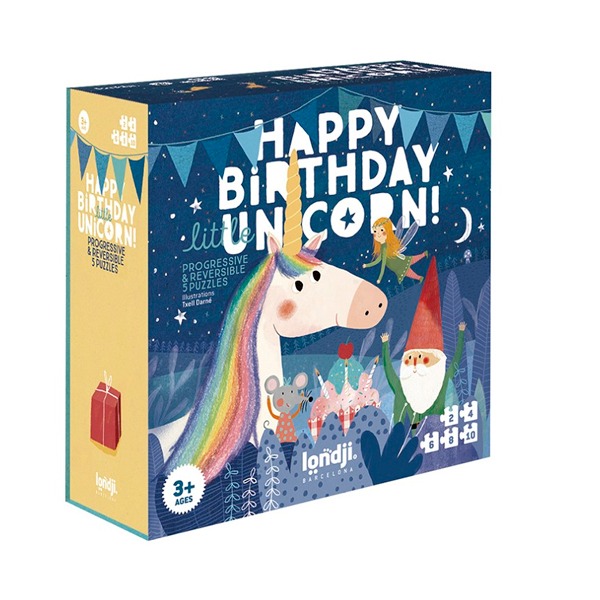 PUZZLE HAPPY BIRTHAY UNICORN!