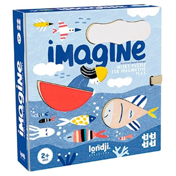 PACK 4 PUZZLES 3 PIEZAS IMAGINE