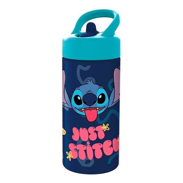 STOR BOTELLA PP 410ML STITCH PALMS