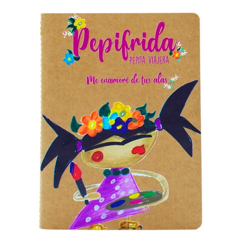 LIBRETA A5 KRAFT 'PEPIFRIDA'
