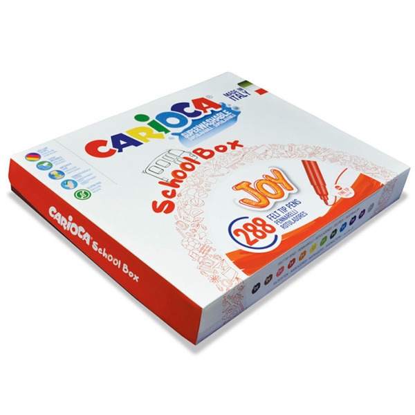 PACK 288 ROTULADORES CARIOCA JOY COLORES