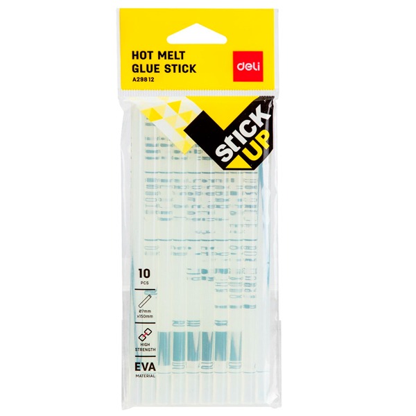 PAQ.10 BARRAS SILICONA DELI 7MMX150MM