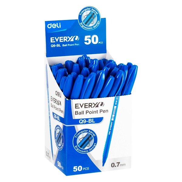 BOLIGRAFO DELI EVERYU  0,7MM AZUL