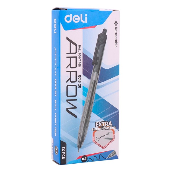 BOLIGRAFO DELI ARROW  0,7MM NEGRO