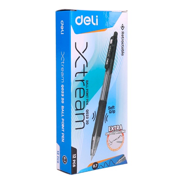 BOLIGRAFO DELI XTREAM  0,7MM NEGRO