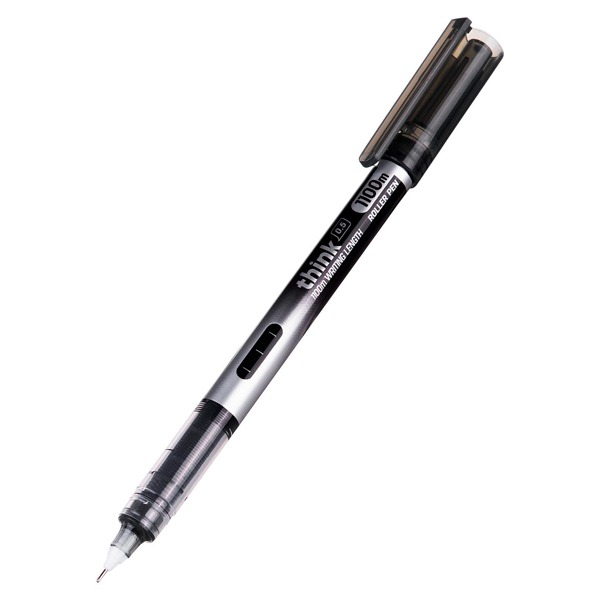 ROLLER TINTA LIQU.DELI THINK 0,5MM NEGR