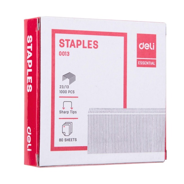 CAJA 1000 GRAPAS DELI GALVANIZADAS 23/1