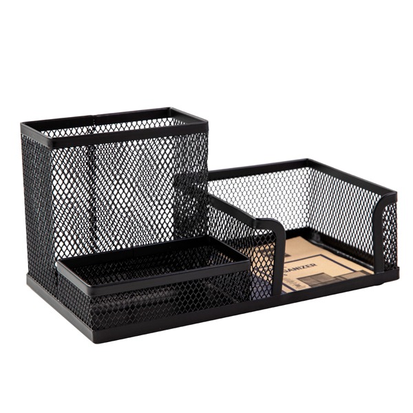 ORGANIZADOR METAL DELI  REJILLA NEGRO