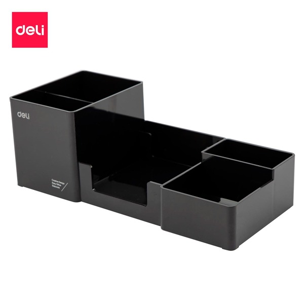 ORGANIZADOR SOBREMESA DELI PLASTICO NEGR