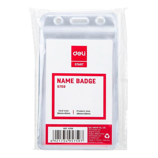 IDENTIFICADORES VERTICALES 56X91MM (10U