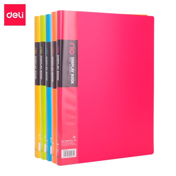 CARPETA 60 FUNDAS DELI RIO PP A4 TRANSL