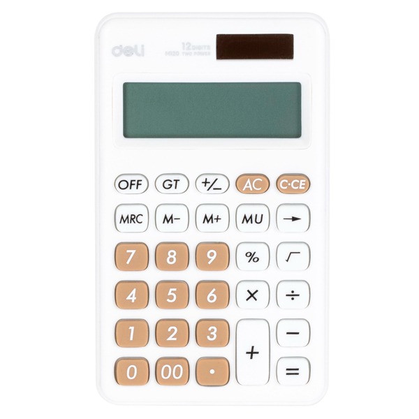 CALCULADORA DELI EM120 12 DIGITOS BLANC
