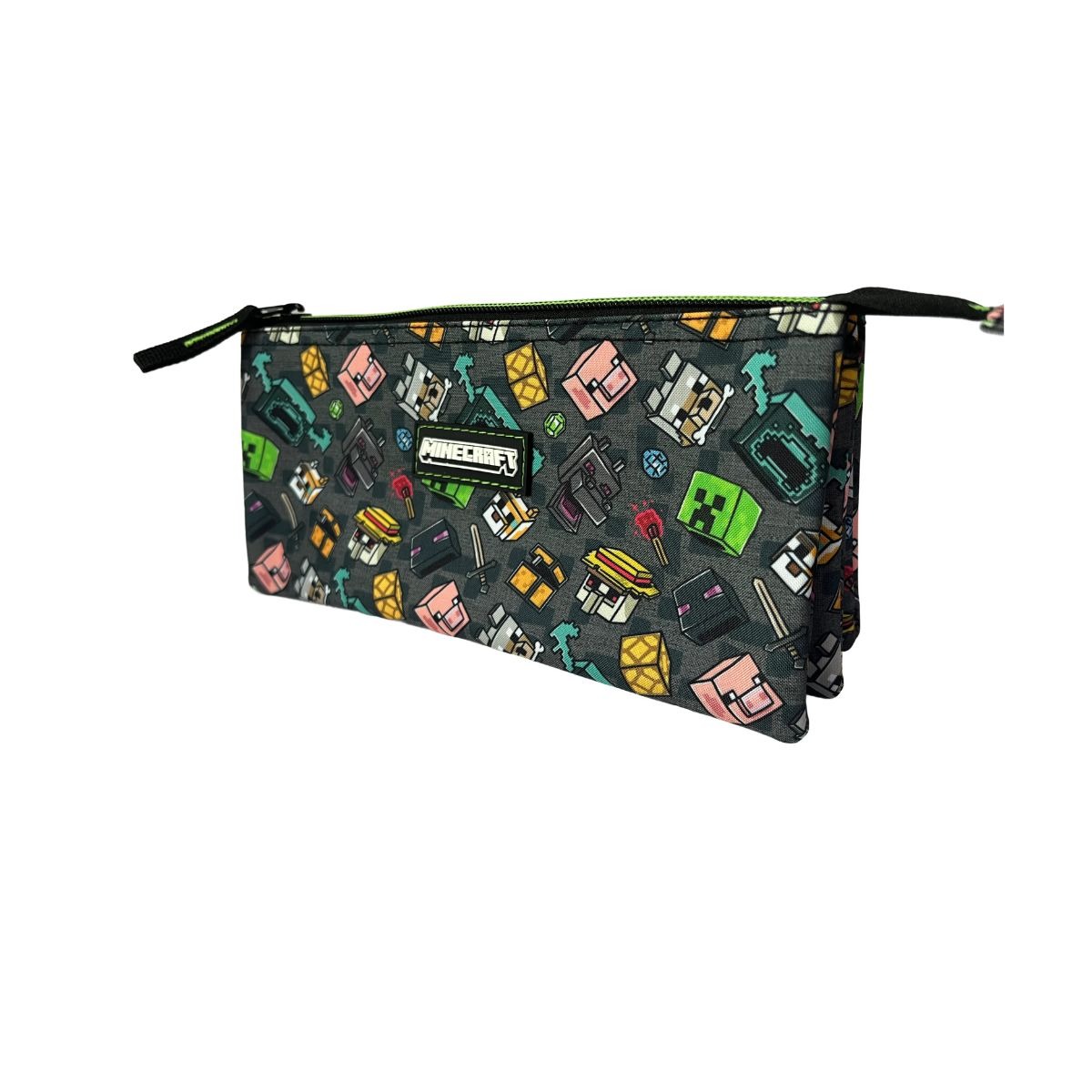 ESTUCHE TRIPLE MINECRAFT