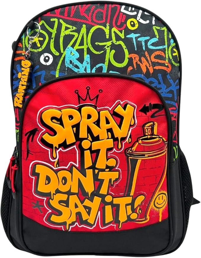 MOCHILA DOBLE RANKING GRAFITTI