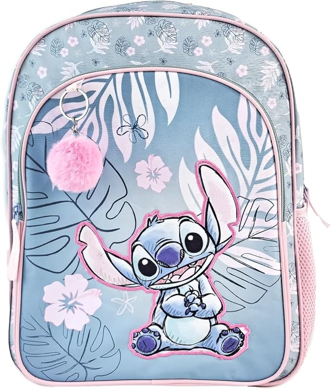 MOCHILA DOBLE COMPARTIM. STICH