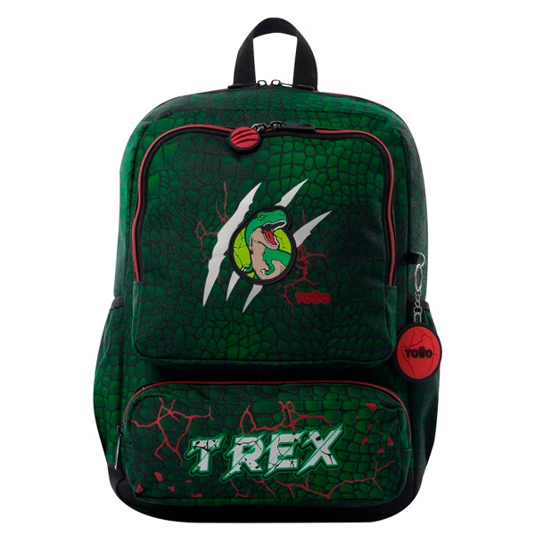 MOCHILA TOTTO REX DINO M