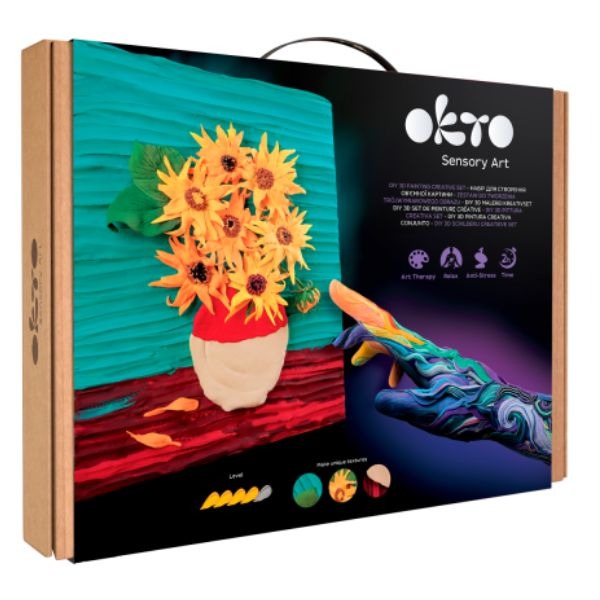 OKTO DIY 3D 'SUNFLOWERS' 30X40