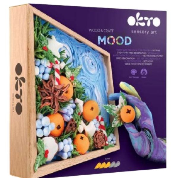 SET MADERA Y CRAFT OKTO JOY