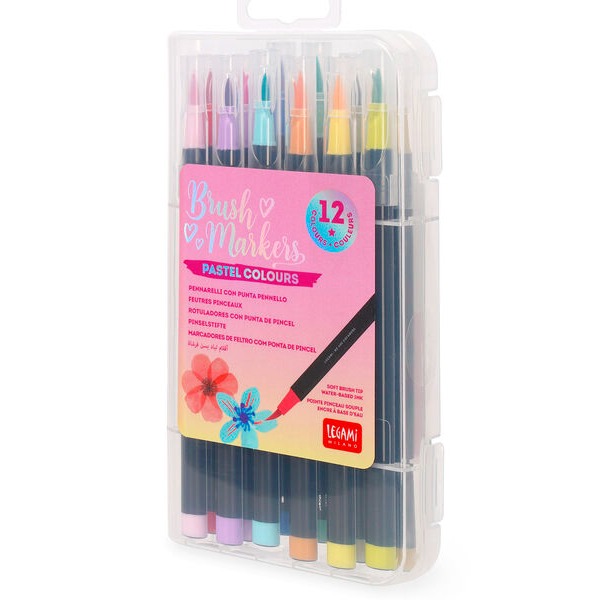 ROTULADORS P/PINCEL COL.PASTEL (12UTS)