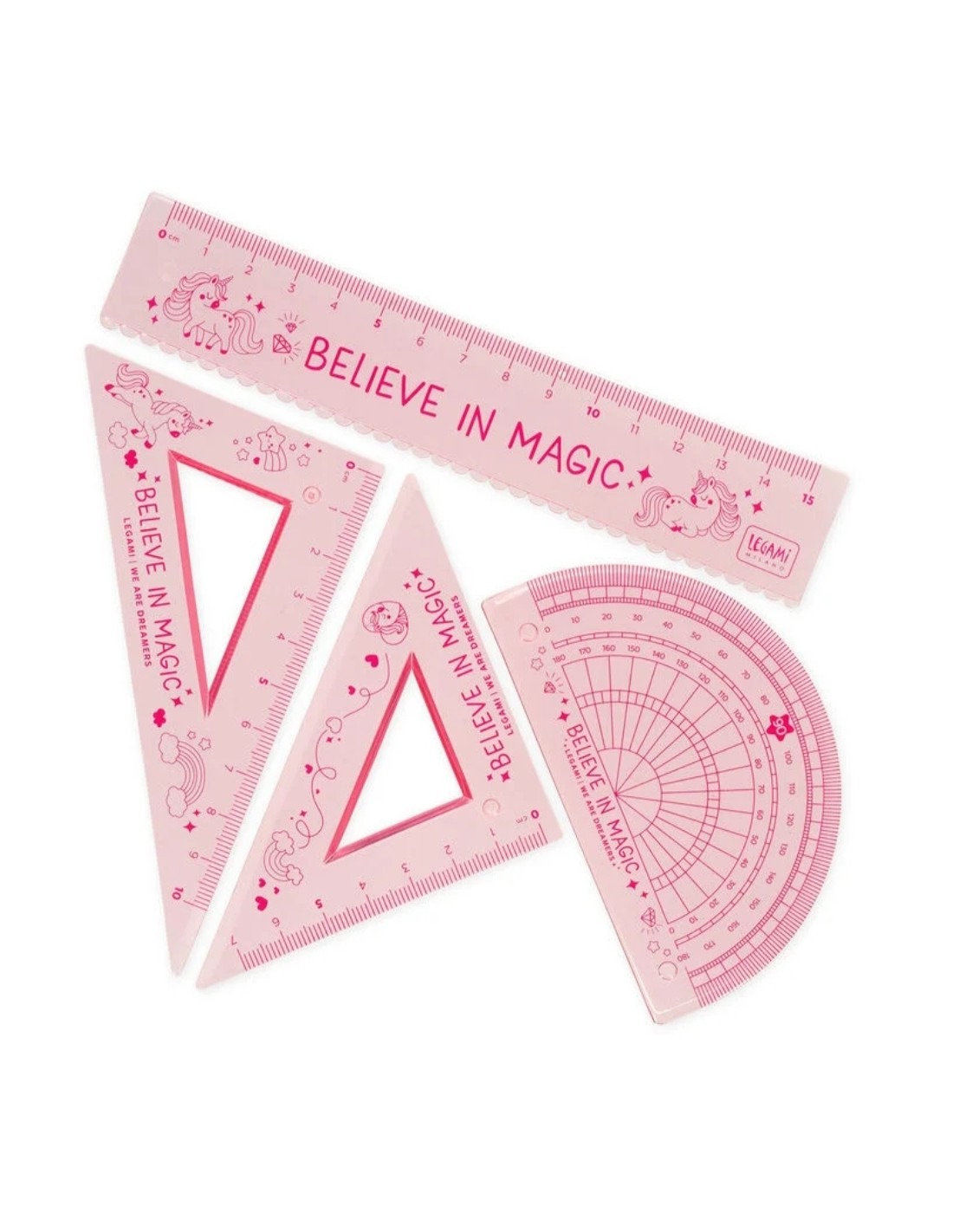 SET GEOMETRIA - YOU RULE - UNICORNIO