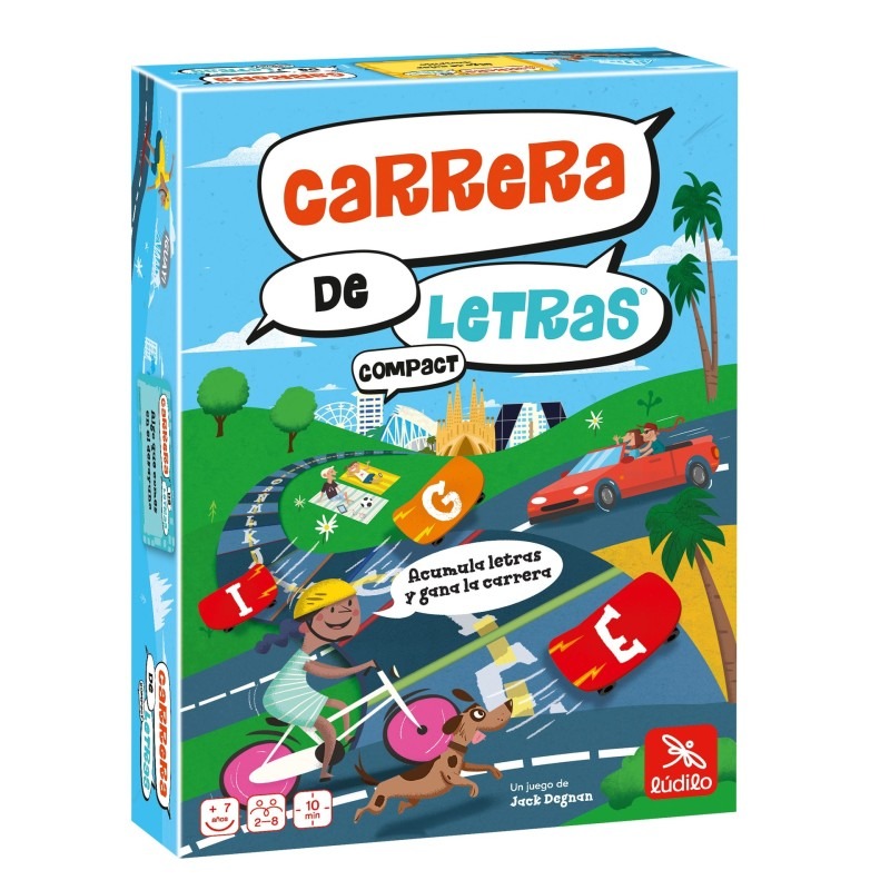 JUEGO CARRERA DE LETRAS EN CATALAN