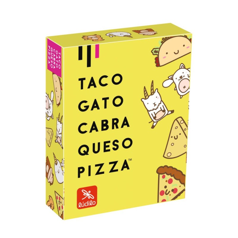 JUEGO TACO,GATO,CABRA,QUESO,PIZZA