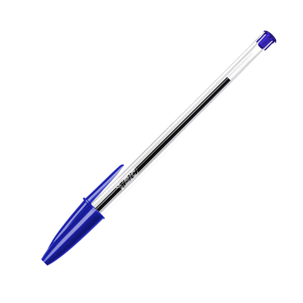 BOLIGRAFO BIC AZUL CRISTAL
