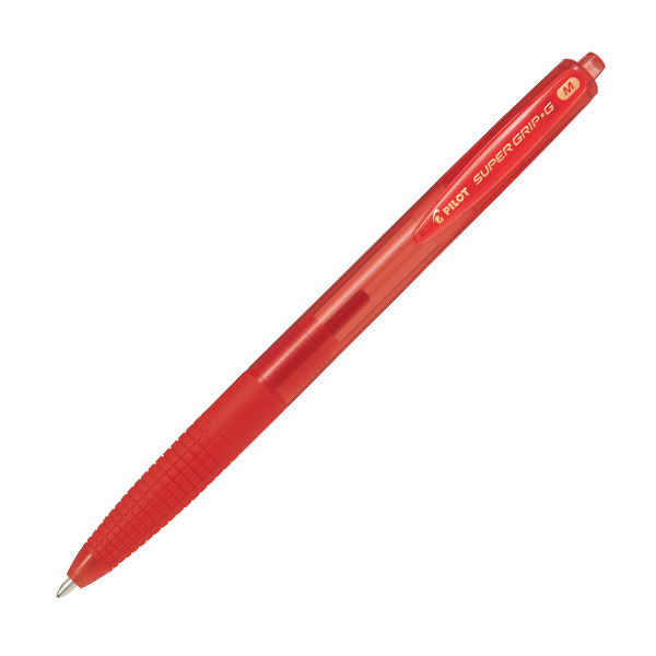 BOLIGRAFO SUPER GRIP G (M) ROJO