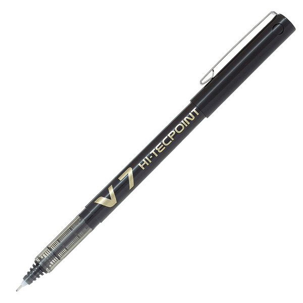 ROTULADOR PILOT V-2000 0.7MM NEGRO