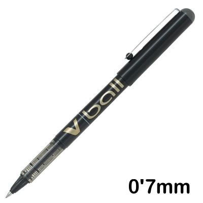 ROTULADOR CON BOLA 0.7MM. NEGRO