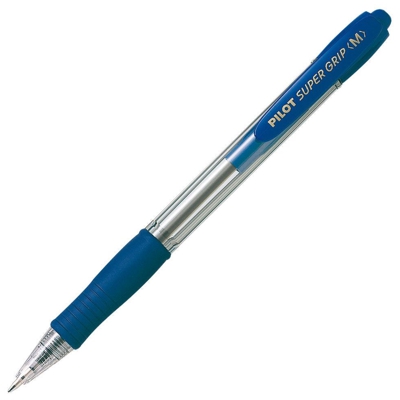 BOLIGRAFO SUPER GRIP (M) AZUL