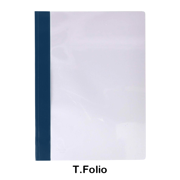 DOSSIER FASTENER FOLIO PVC AZUL
