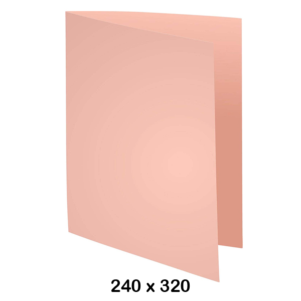 PACK 100 SUBCARPETA A4 180GR ROSA