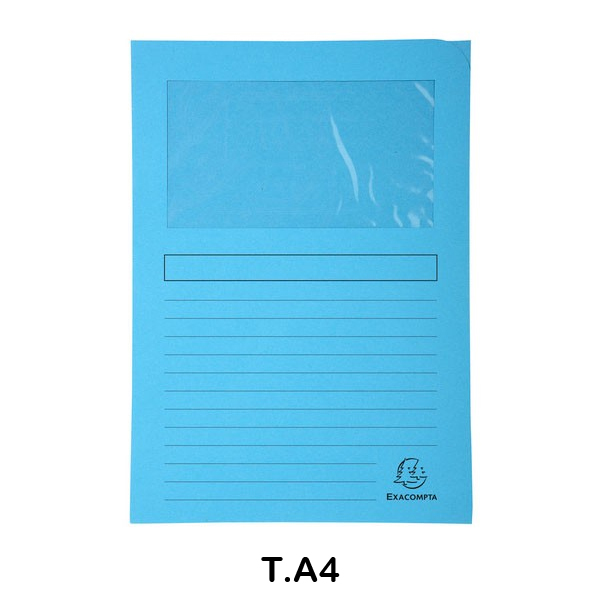 PACK 25 SUBC.VENTANA 120GR AZUL