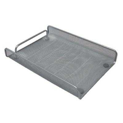 BANDEJA METALICA DE REJILLA CROMADA