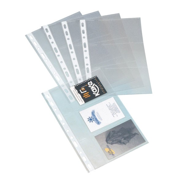 FUNDAS TARJETERO CUARTO PACK 10 FUNDAS