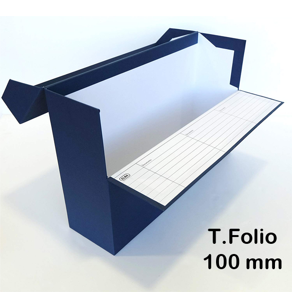 CAJA TRANSFERENCIA FOLIO AZUL